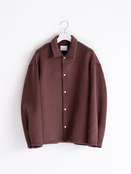 BEAVER BLOUSON_BROWN