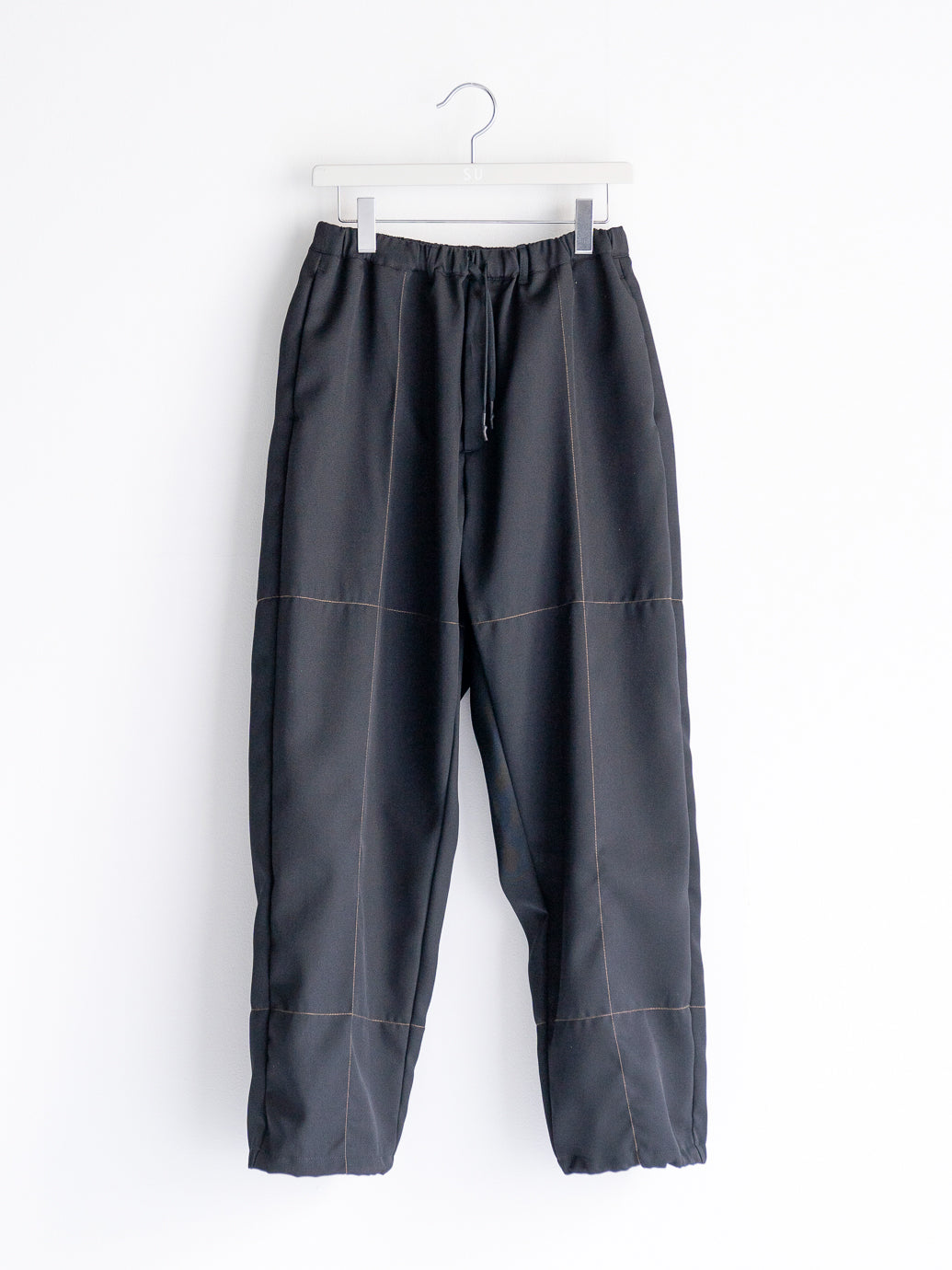WOOL STITCH EASY PANTS