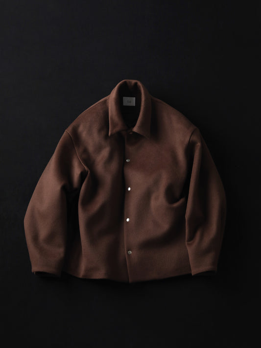 BEAVER BLOUSON_BROWN
