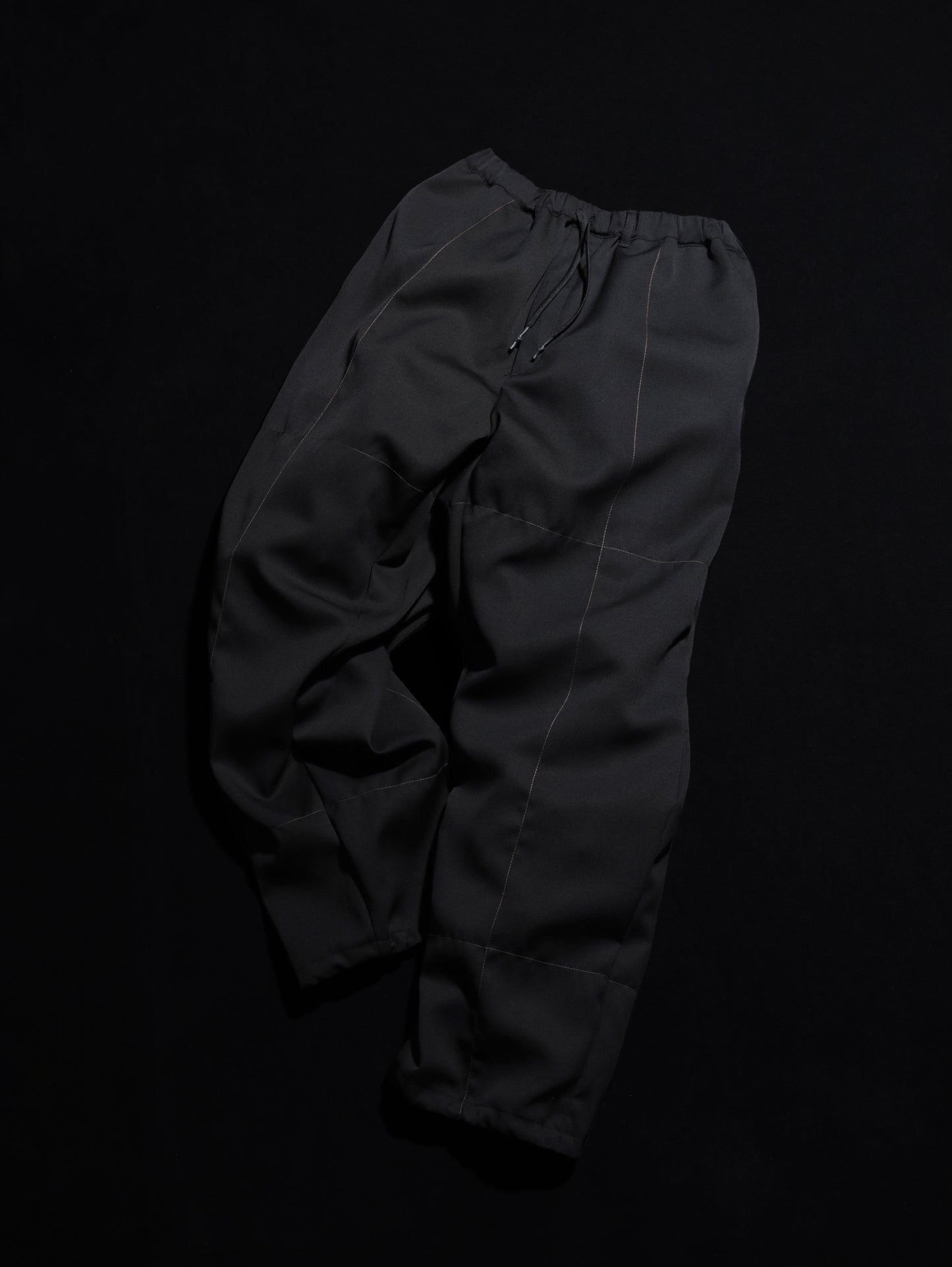 WOOL STITCH EASY PANTS