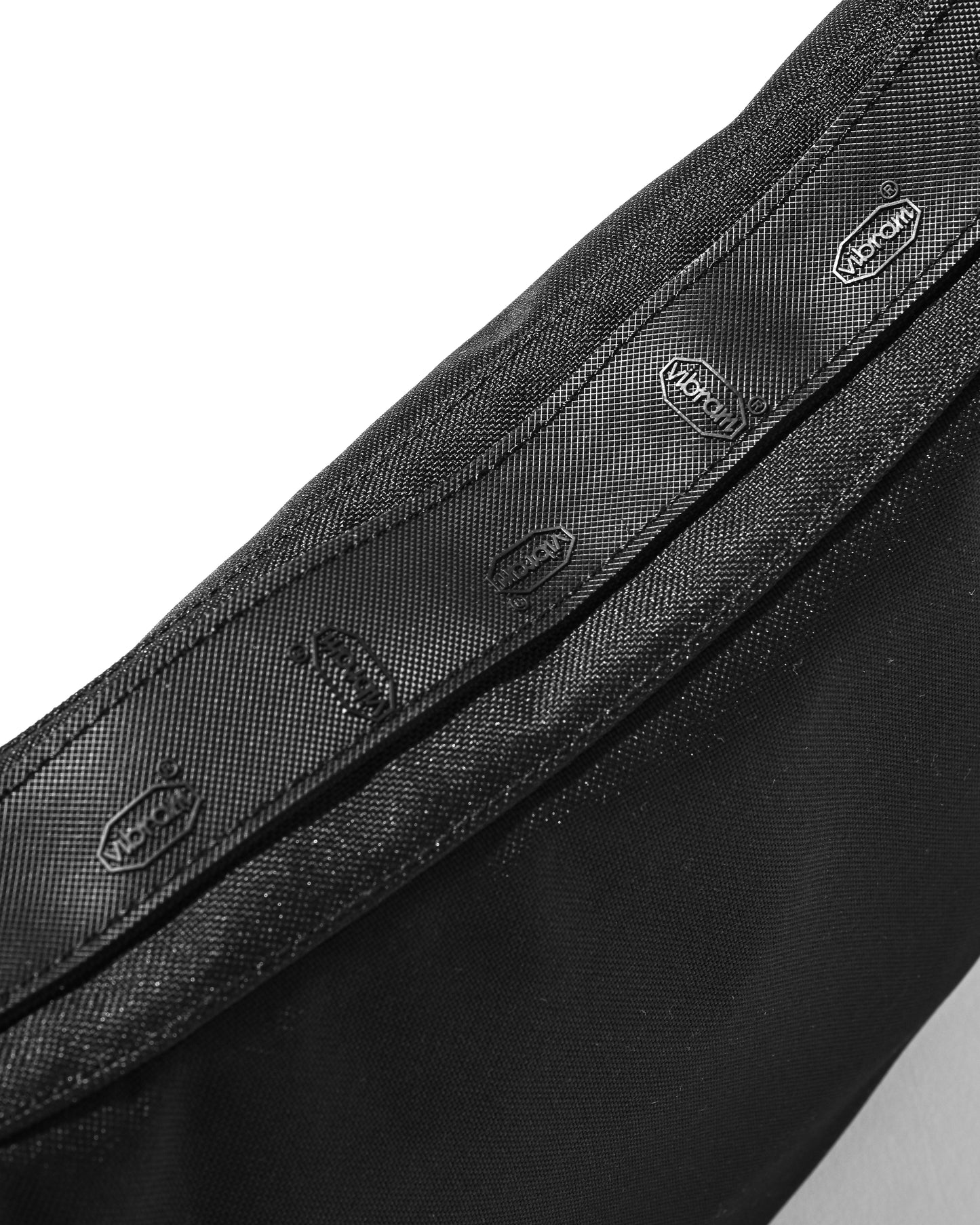 SU　VIBRAM ROUND BAG SMALL　BLACK　SU-06-BG01