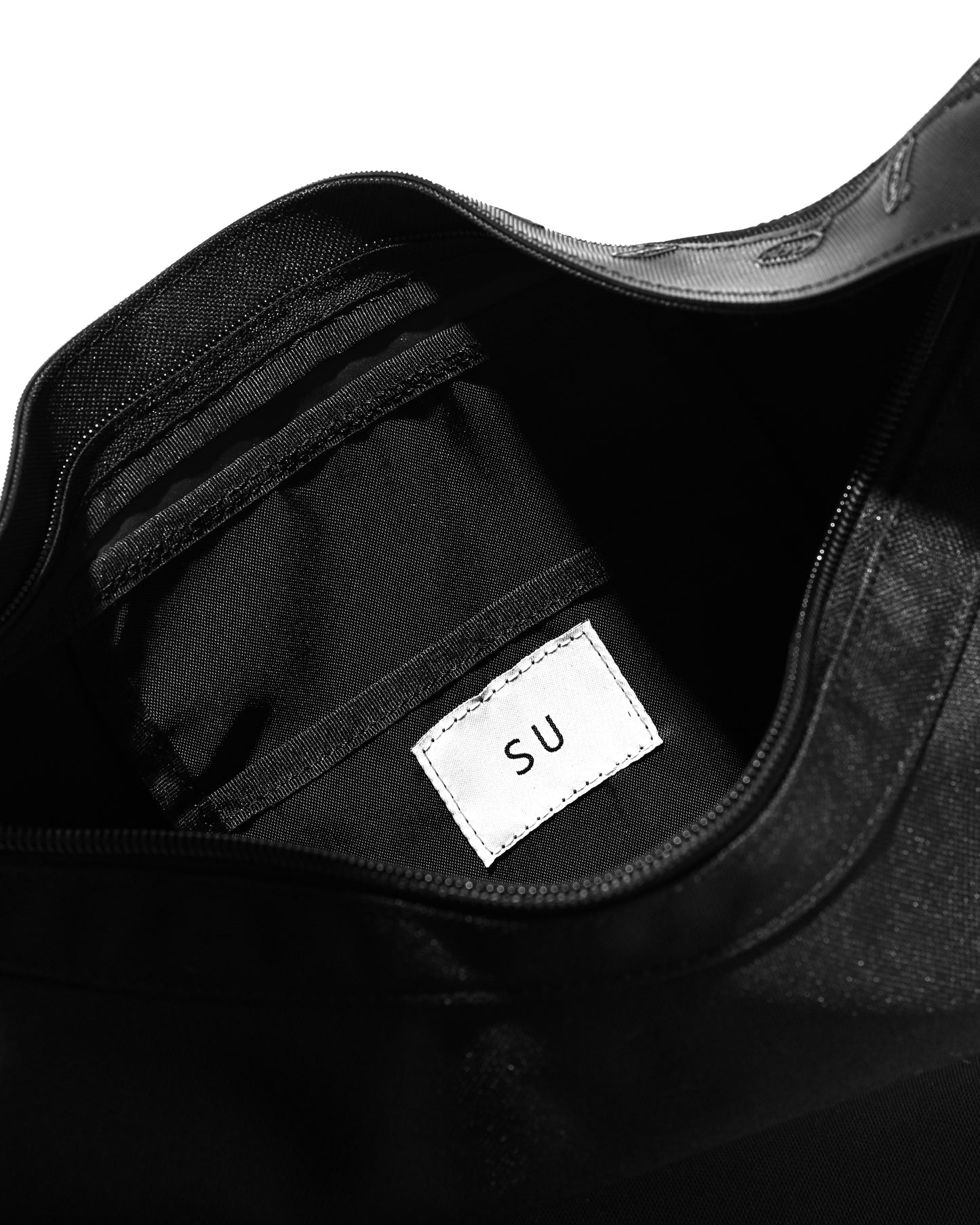 SU　VIBRAM ROUND BAG SMALL　BLACK　SU-06-BG01