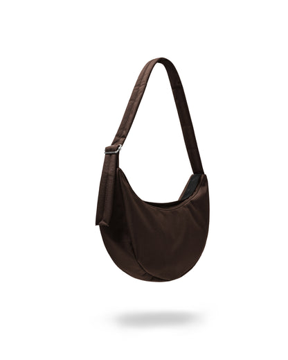 SU　VIBRAM ROUND BAG SMALL　BROWN　SU-06-BG01